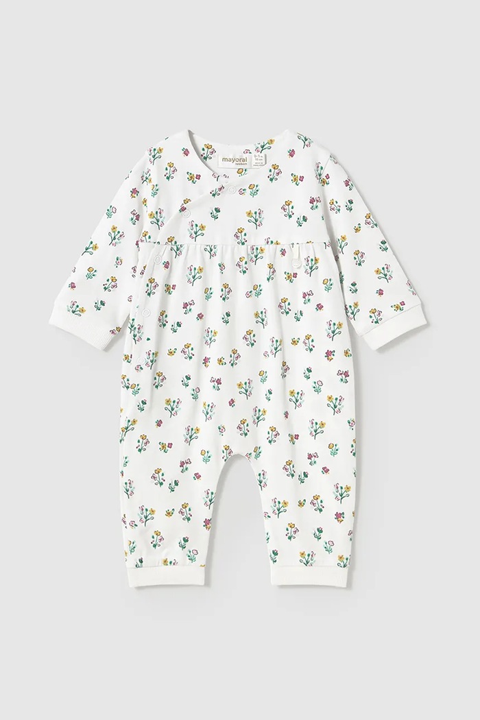 Mayoral Newborn pajacyk niemowlęcy Produkt niemowlęcy turkusowy 1753.2F.Newborn.PPYH