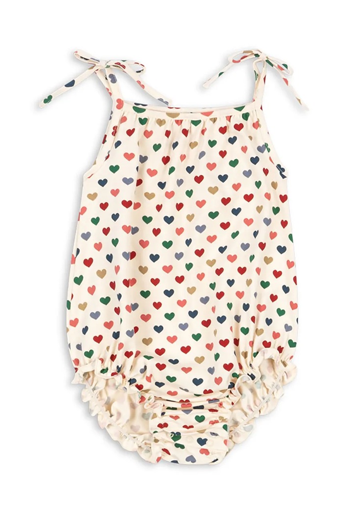 Konges Sløjd body bebe BASIC STRAP BODY GOTS Produs pentru bebe bej KS103202