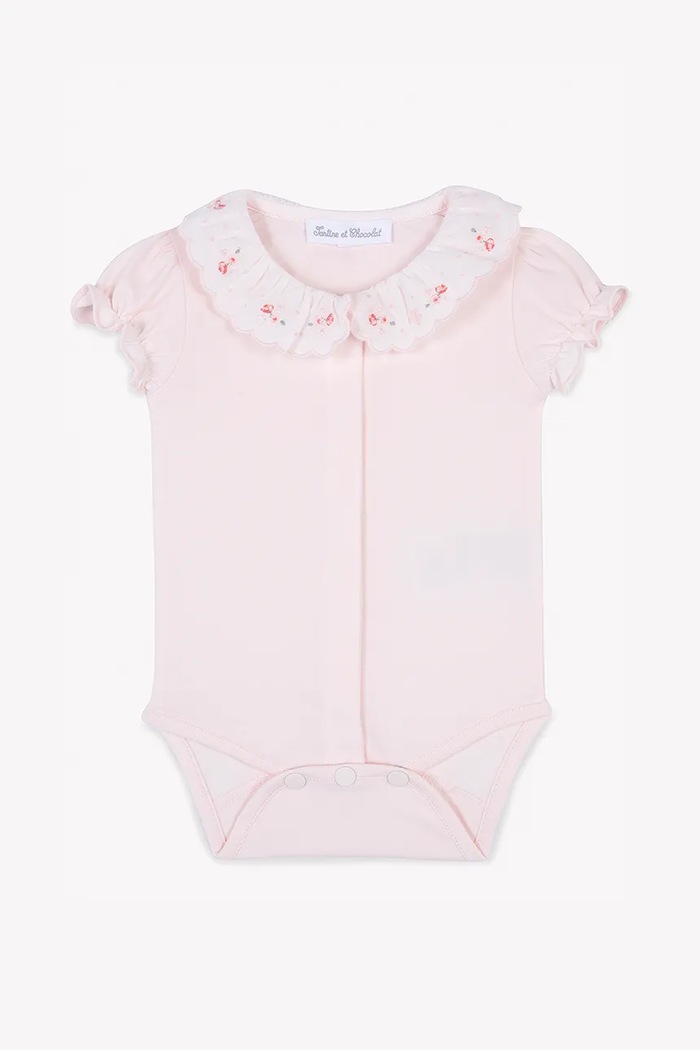 Tartine et Chocolat body bebe roz CA11030.80.86