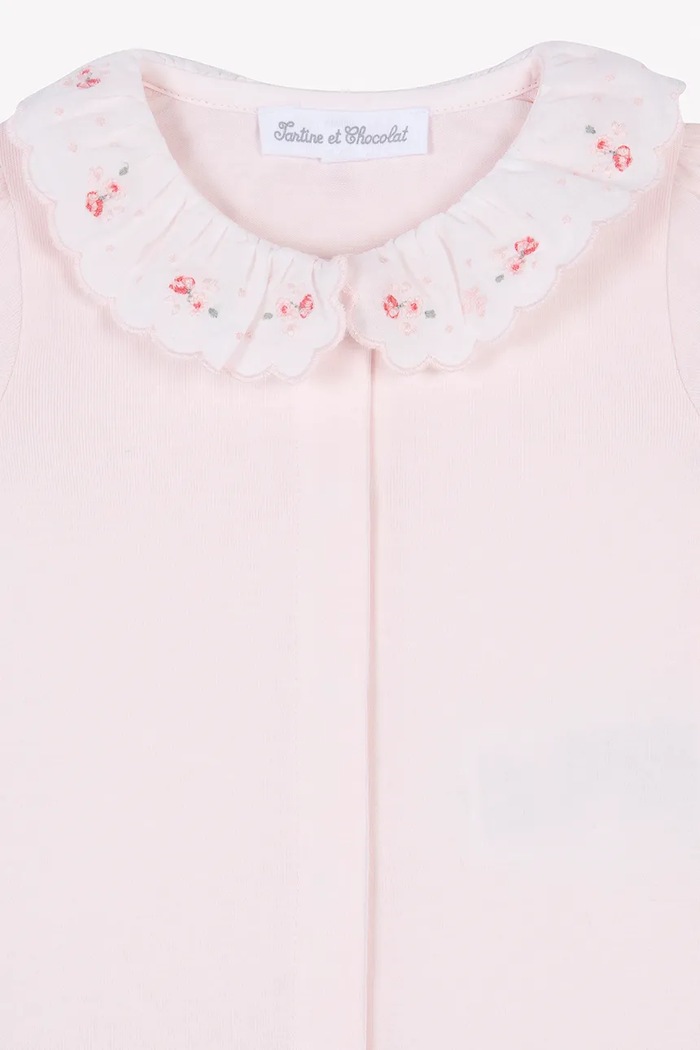 Fete Tartine et Chocolat body bebe CA11030.80.86 roz