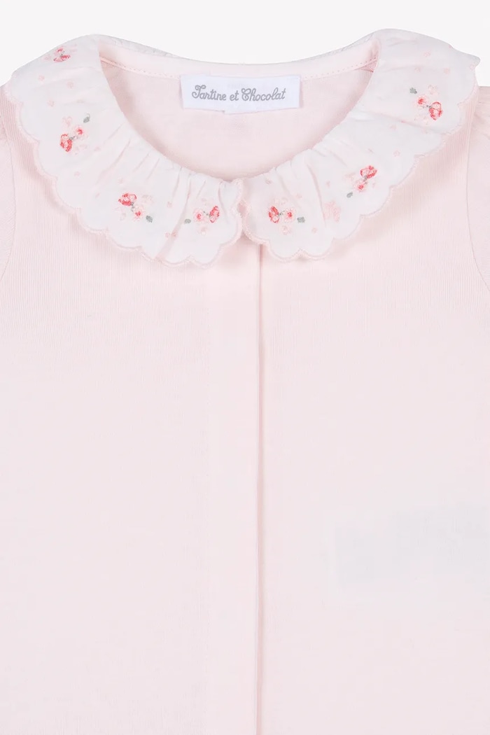 Fete Tartine et Chocolat body bebe CA11030.80.86 roz