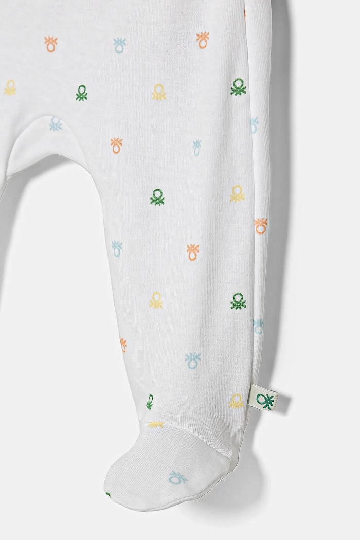 United Colors of Benetton półśpioszki niemowlęce bawełniane 2-pack 3PWB0F009.W.Seasonal