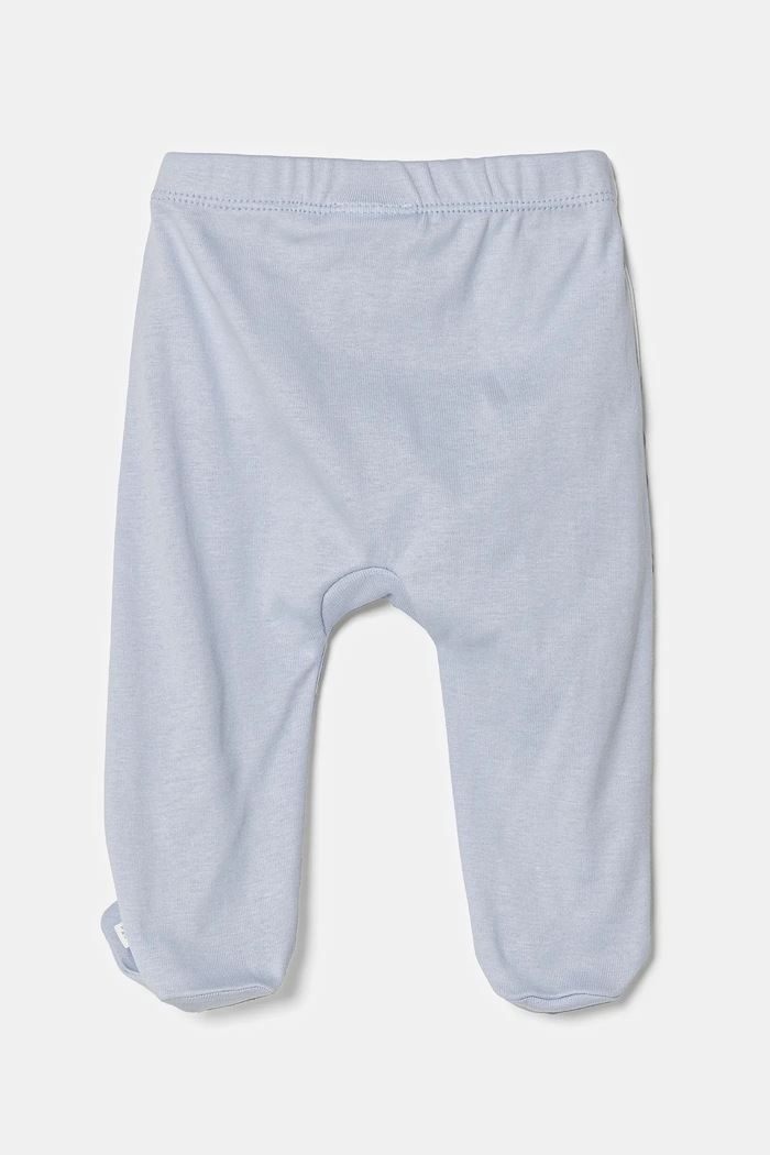 Βαμβακερή βρεφική φόρμα United Colors of Benetton 2-pack μπλε 3PWB0F009.W.Seasonal