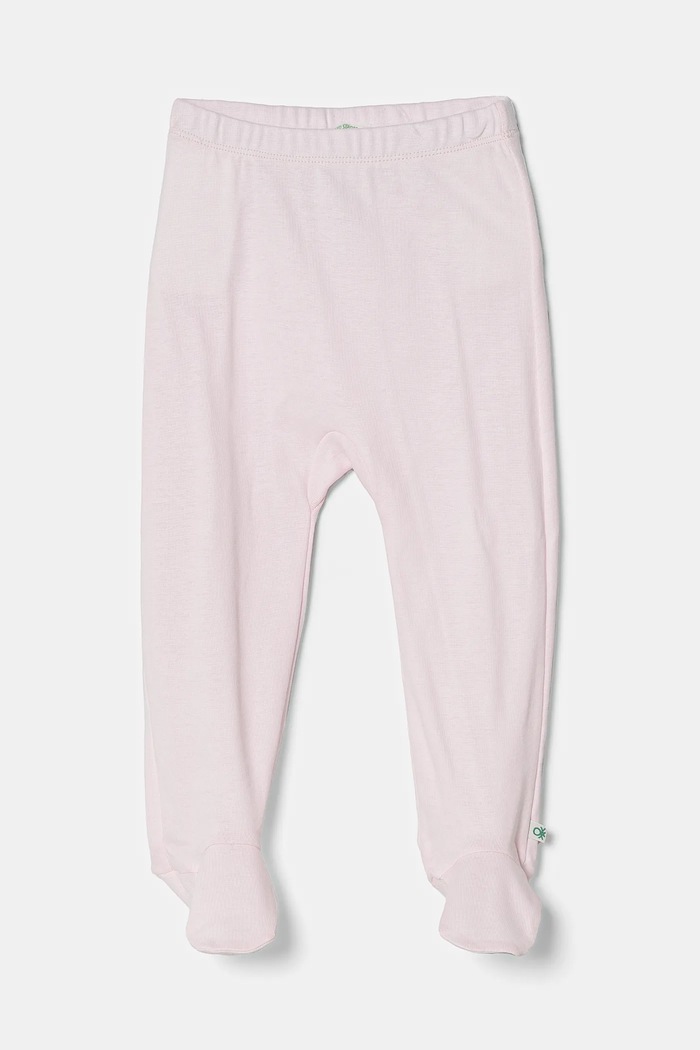 United Colors of Benetton tutina in cotone per neonati pacco da 2 3PWB0F009.W.Seasonal rosa SS25