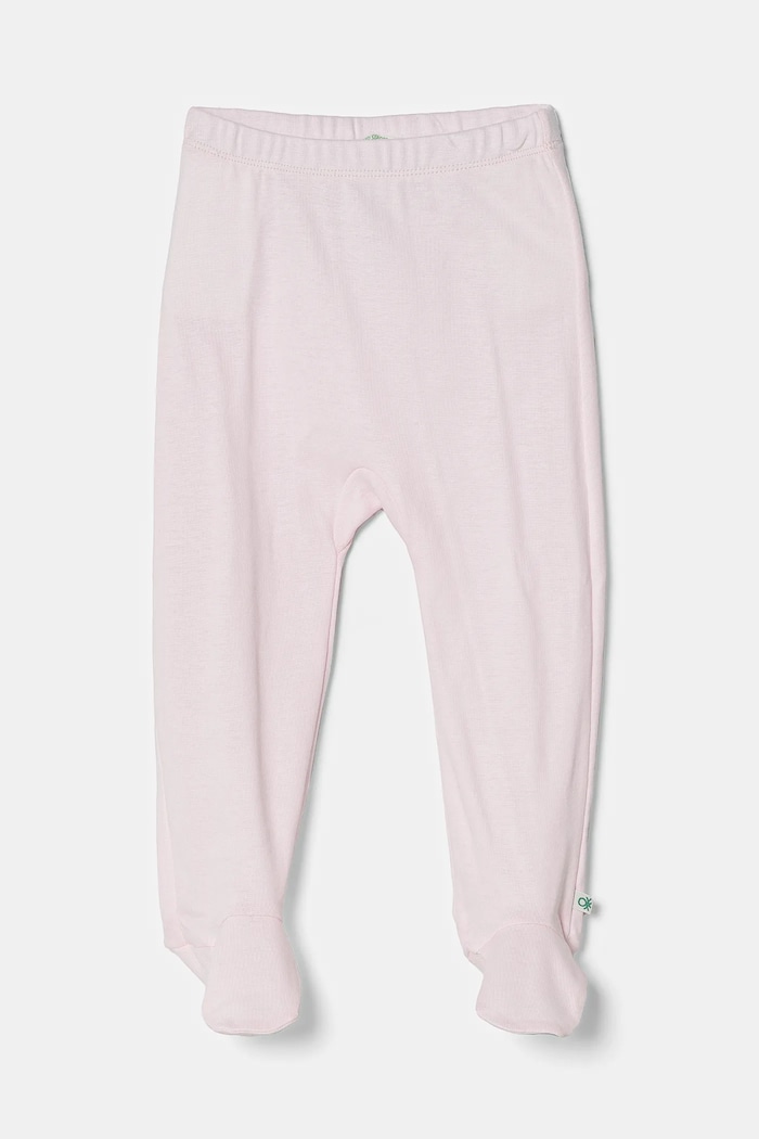 United Colors of Benetton tutina in cotone per neonati pacco da 2 3PWB0F009.W.Seasonal rosa SS25