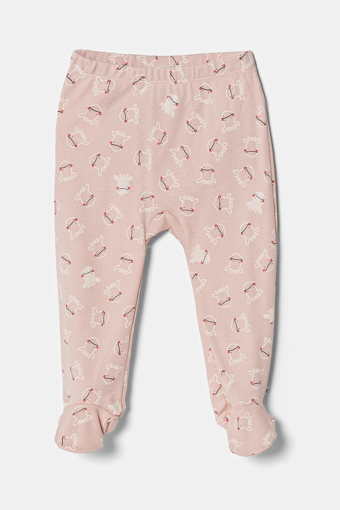BIMBA United Colors of Benetton tutina in cotone per neonati pacco da 2 3PWB0F009.W.Seasonal rosa
