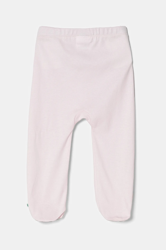 United Colors of Benetton tutina in cotone per neonati pacco da 2 rosa 3PWB0F009.W.Seasonal