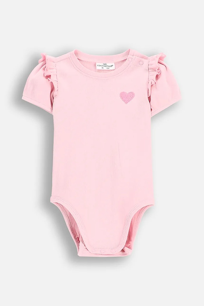 Coccodrillo body niemowlęce Produkt niemowlęcy różowy WC5112202DGN