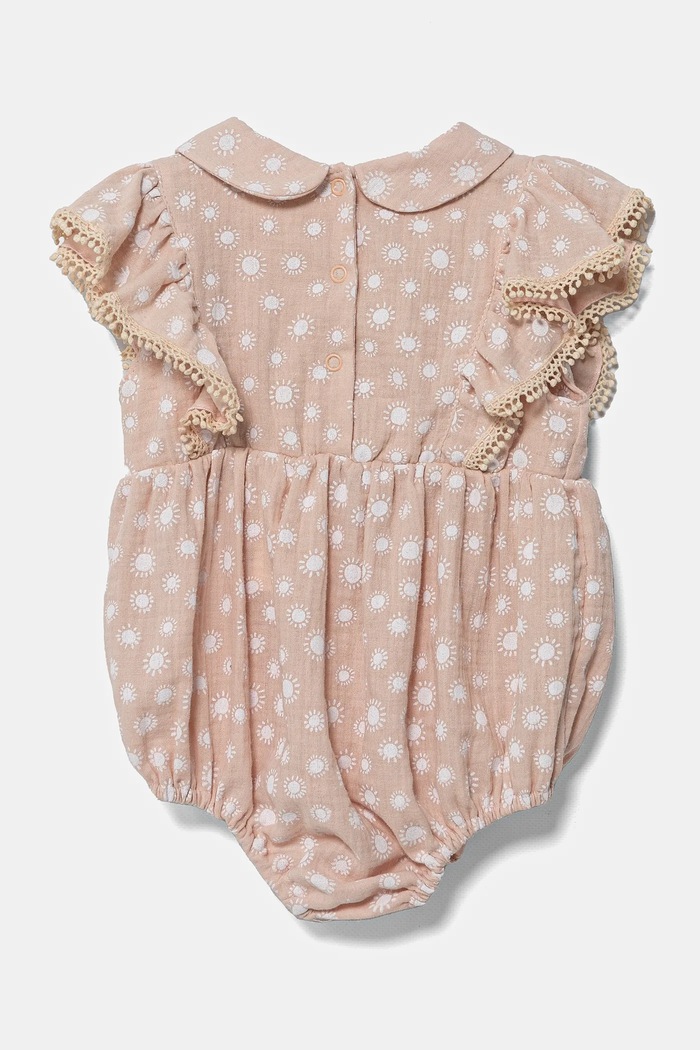 Bavlněné kojenecké body Jamiks BLISS BLISS.org.Ramp.JLH158.G růžová SS25