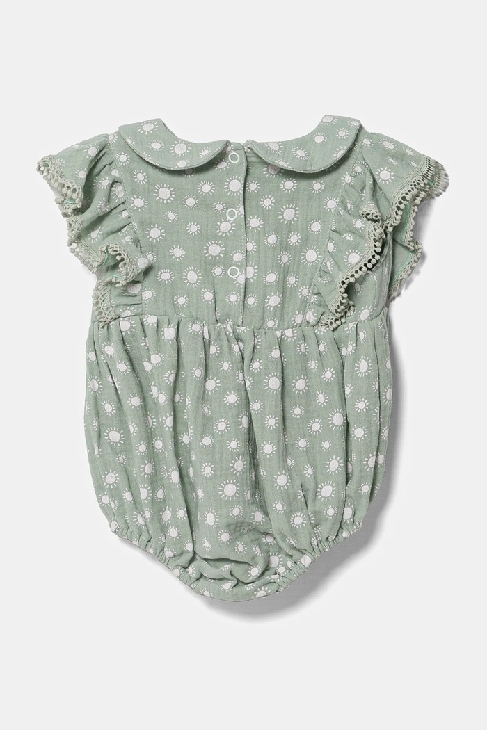Djevojčice Pamučni bodi za bebe Jamiks BLISS BLISS.org.Ramp.JLH158.G tirkizna