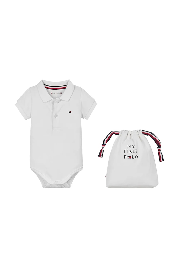 Tommy Hilfiger body niemowlęce Gift Box biały KN0KN01984.PPYA