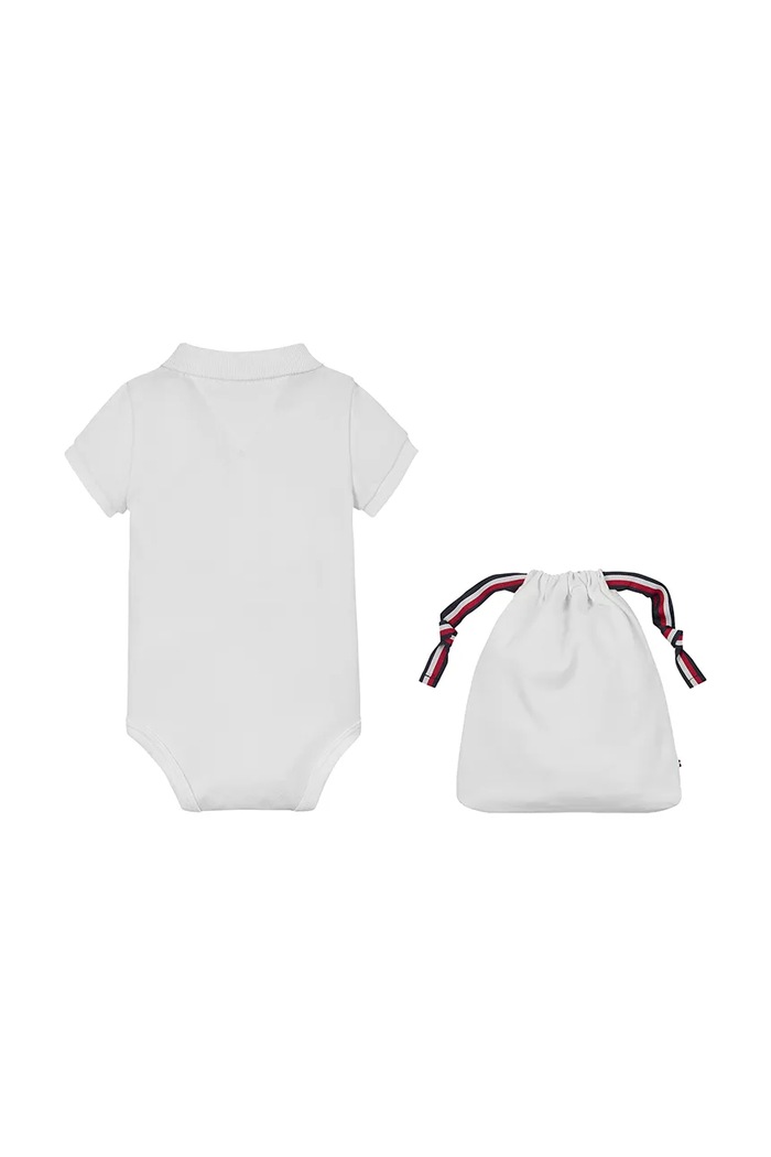 Tommy Hilfiger body niemowlęce KN0KN01984.PPYA biały SS25