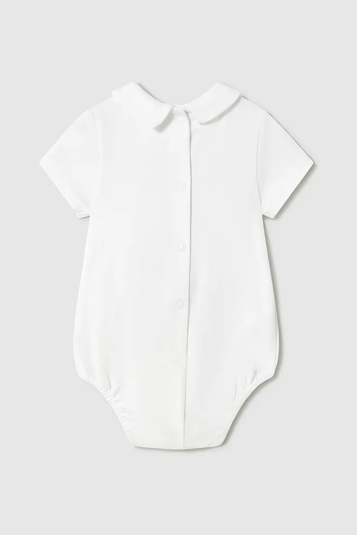 Mayoral Newborn body niemowlęce 1701.1C.Newborn.PPYH biały SS25
