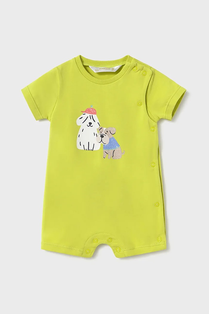 Dětské rampery Mayoral Newborn 3-pack 1798.1R.Newborn.PPYH zelená SS25