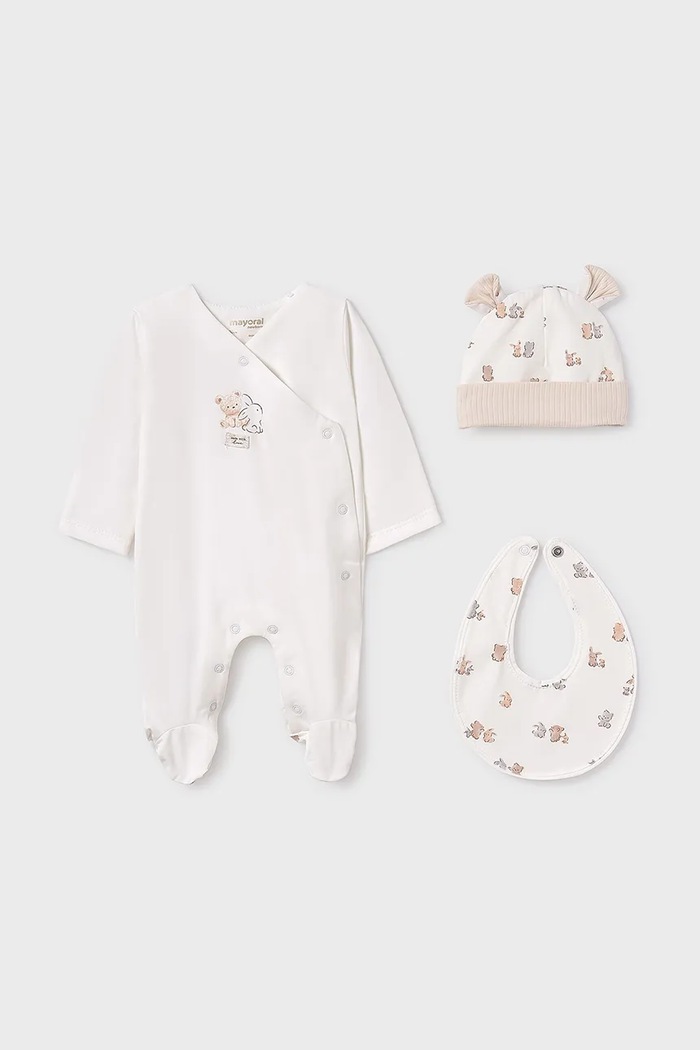 Mayoral Newborn Costum bebe bej 9907.1A.Newborn.PPYH