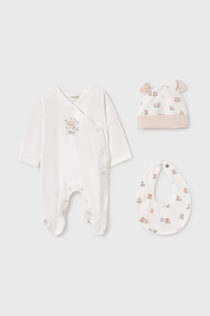 Mayoral Newborn Costum bebe bej 9907.1A.Newborn.PPYH