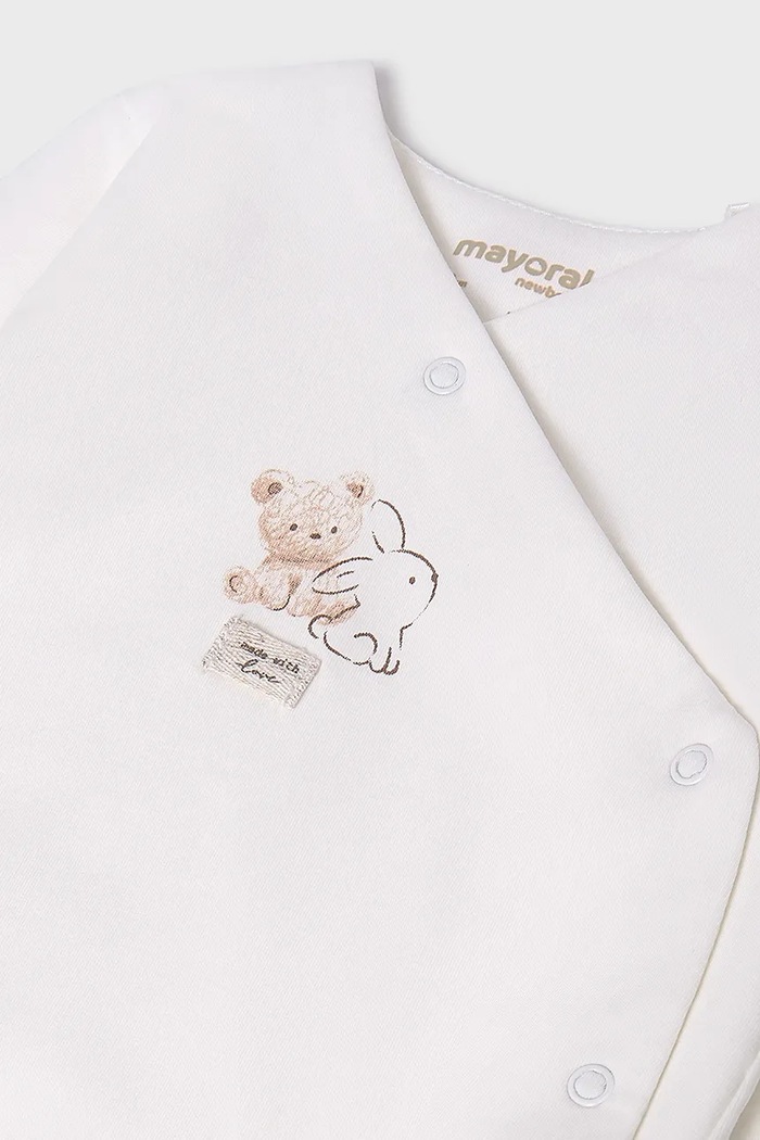 Mayoral Newborn Costum bebe 9907.1A.Newborn.PPYH bej SS25