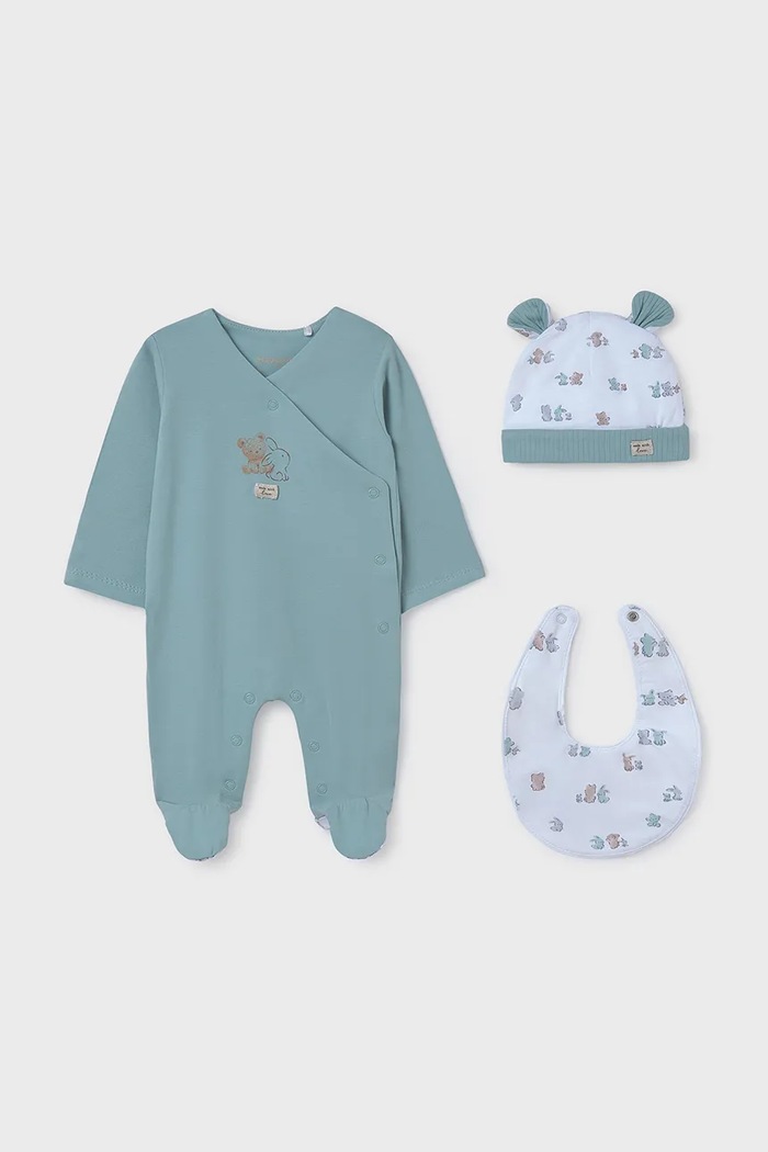 Mayoral Newborn costum bebe Produs pentru bebe turcoaz 9907.1A.Newborn.PPYH