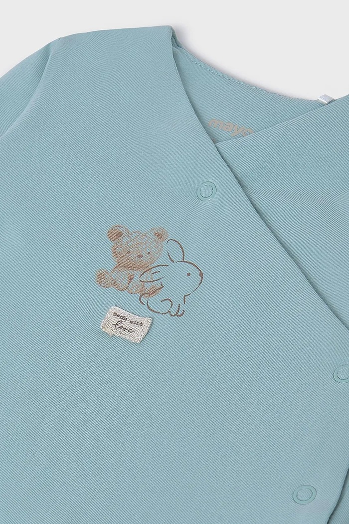 Mayoral Newborn costum bebe 9907.1A.Newborn.PPYH turcoaz SS25