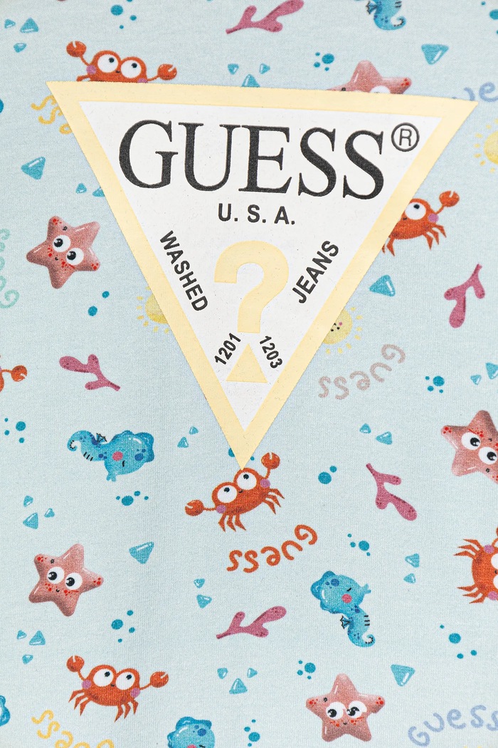 Chłopiec Guess rampers niemowlęcy H5GW00.K6YW1.PPYA niebieski