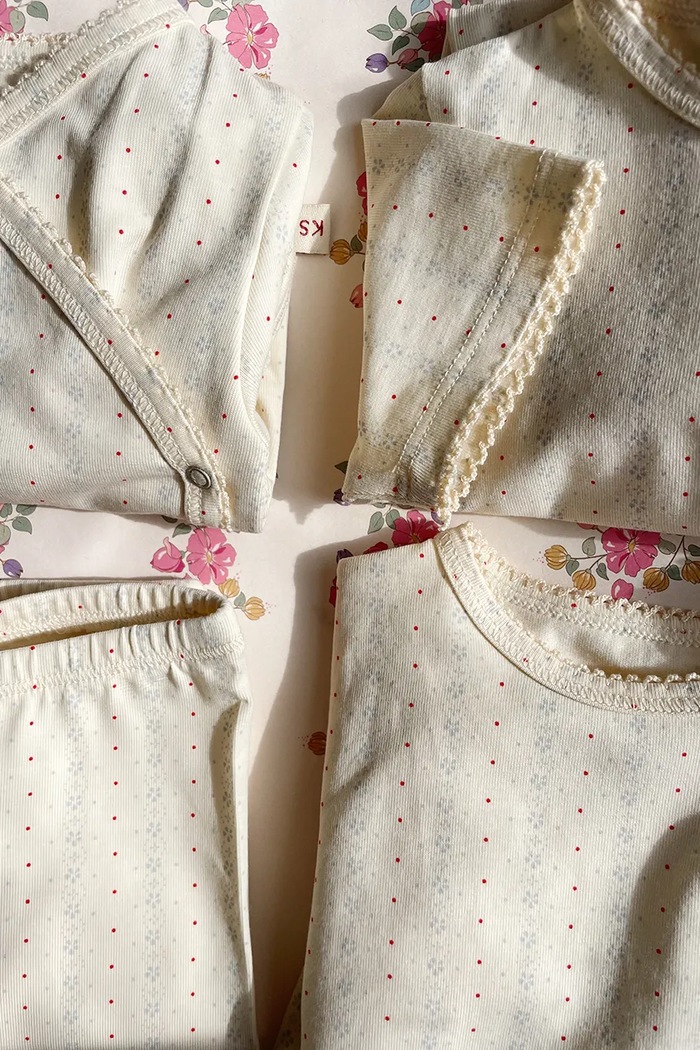 Konges Sløjd body bebe BASIC LS NEWBORN BODY GOTS KS102243
