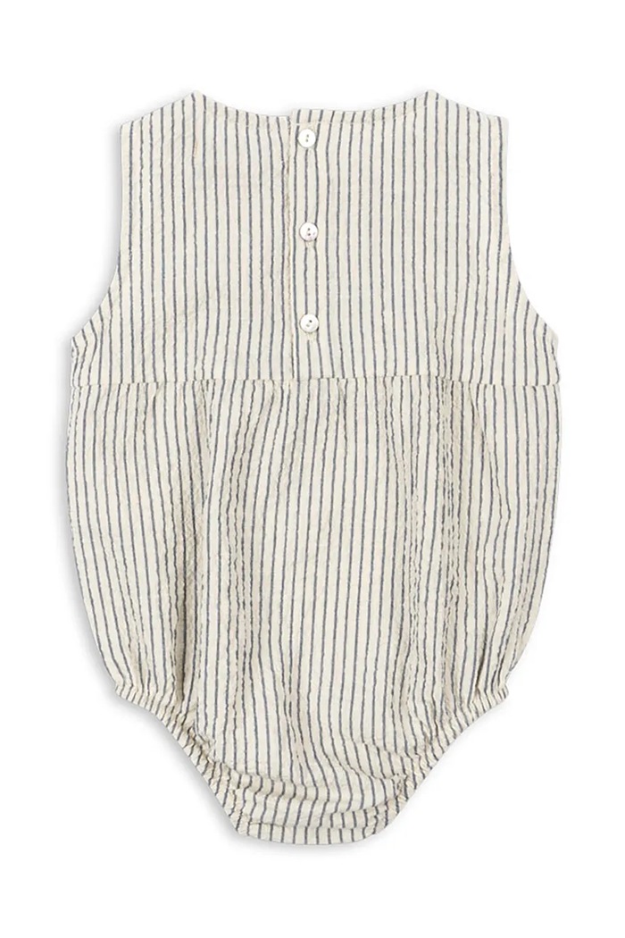 Bodi Konges Sløjd ELLIOT ROMPER GOTS KS103065 plava SS25