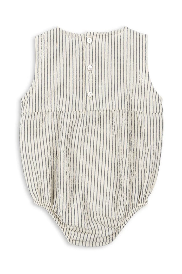 Bodi Konges Sløjd ELLIOT ROMPER GOTS KS103065 plava SS25