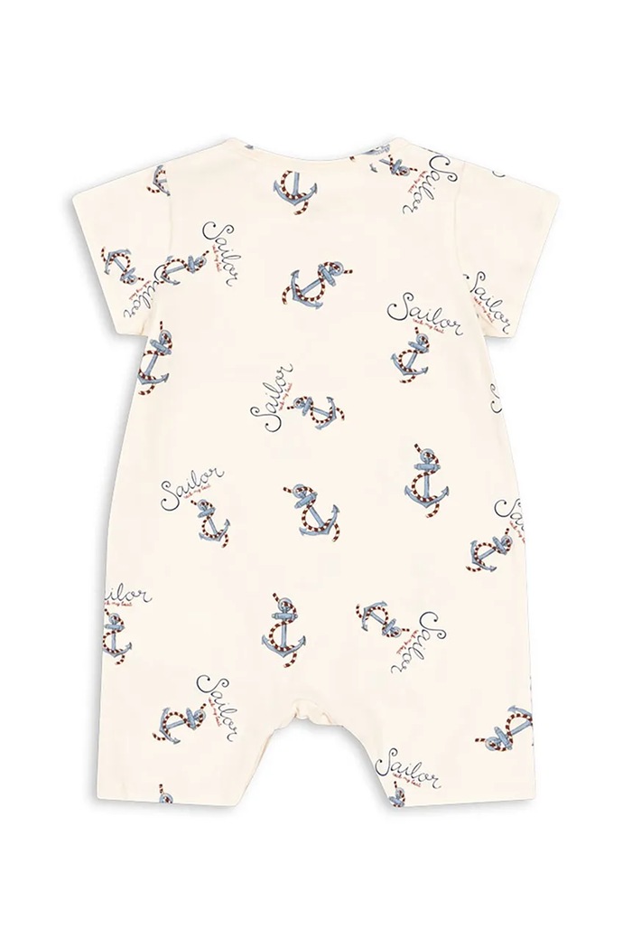 Konges Sløjd costum bebe BASIC ROMPER GOTS KS103153 bej SS25