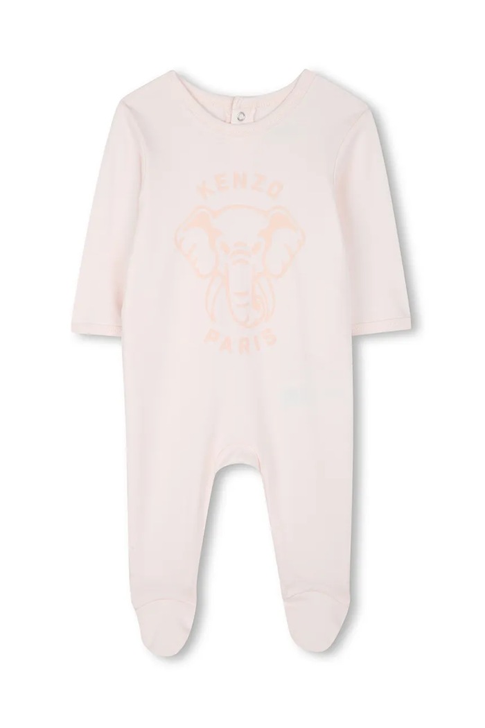 Dječaci Pamučni kombinezon za bebe Kenzo Kids K60866 roza