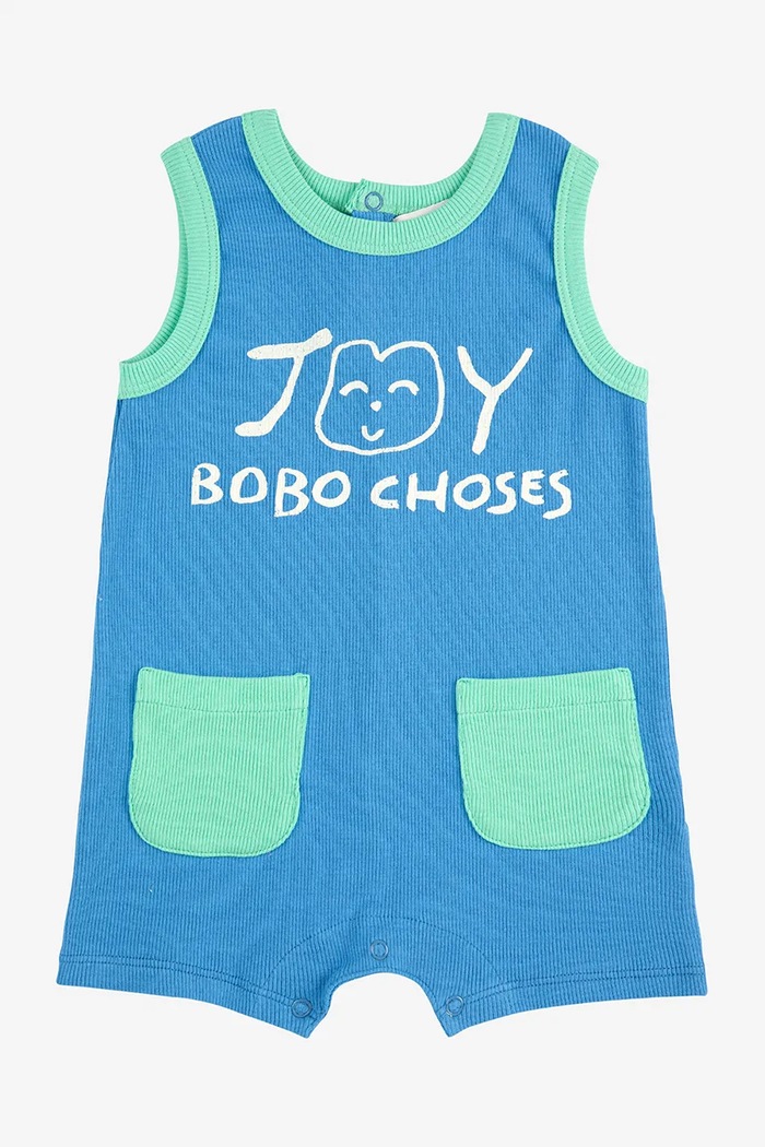 Dětské rampery Bobo Choses 125AB068 modrá SS25