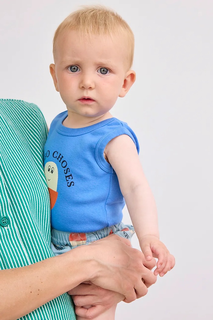 Body bebe Morning Egg Bobo Choses 125AB001 albastru