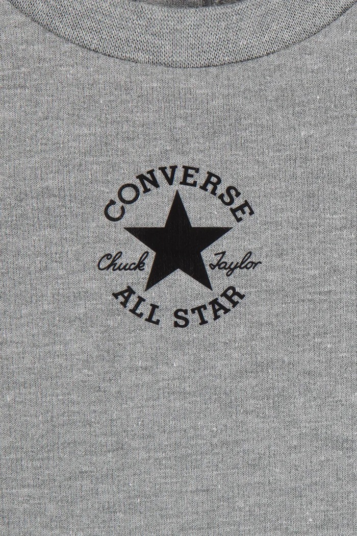 Băieți Converse salopetă pentru bebeluși 5CD776 gri