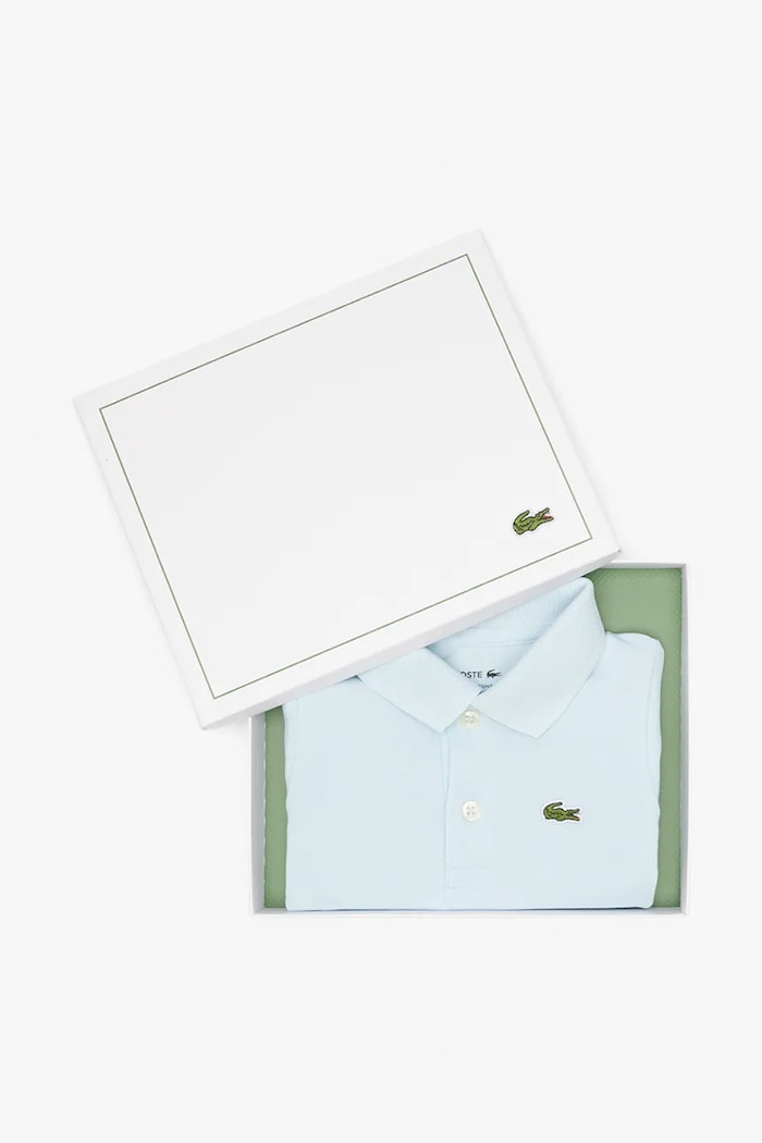 Chłopiec Lacoste body niemowlęce 4J8412 niebieski