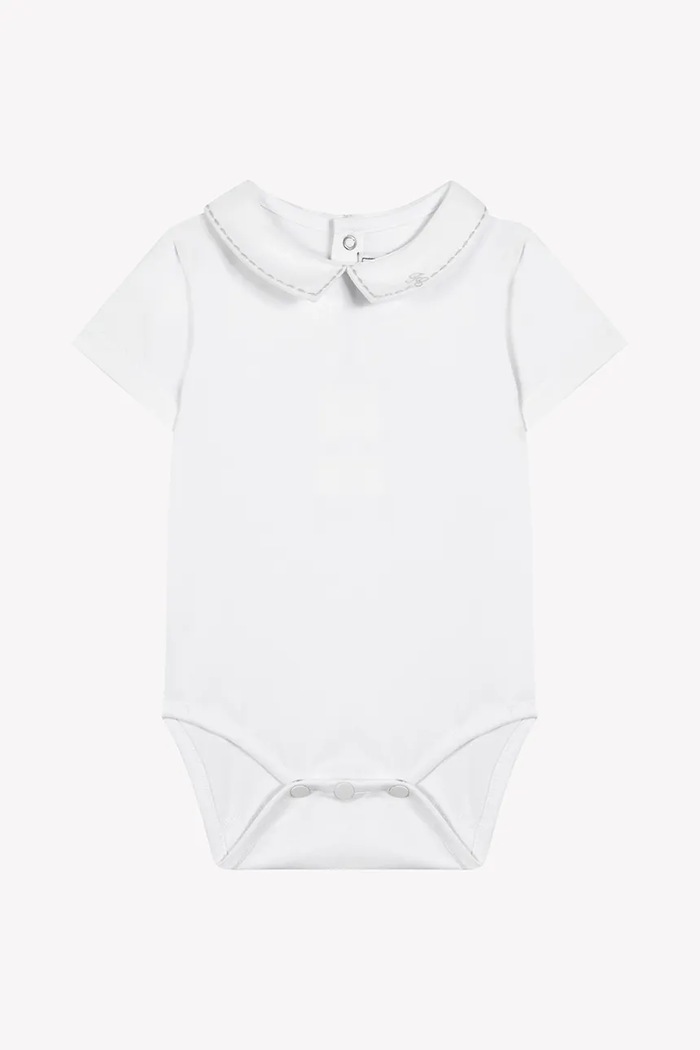 TARTINE ET CHOCOLAT Body bebe alb CA11071.60.74