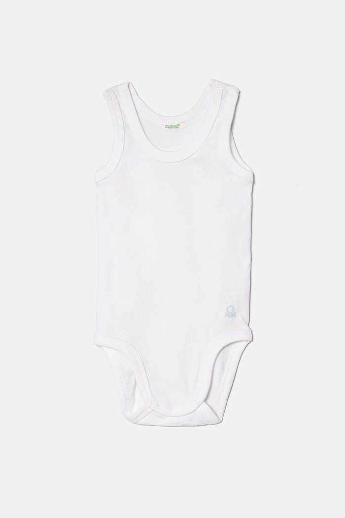 Chłopiec United Colors of Benetton body bawełniane niemowlęce 3-pack 3GI70B136.W.Reprop.PPYA niebieski