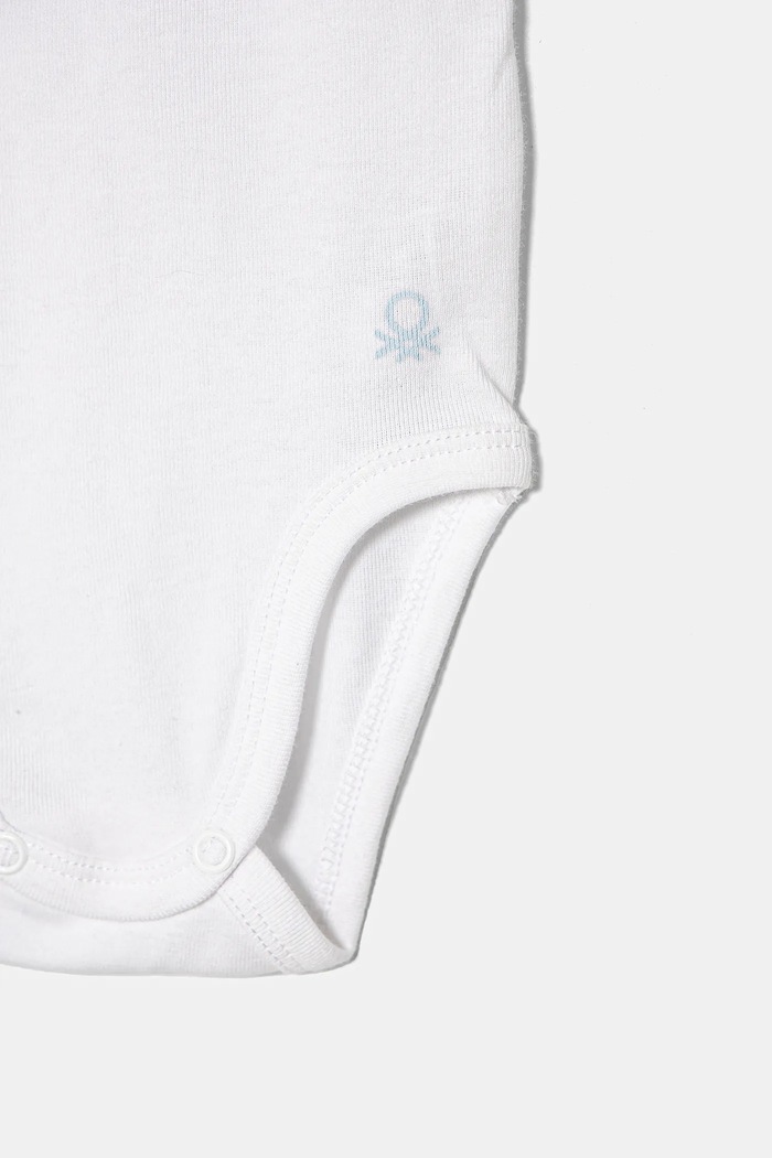 United Colors of Benetton body bawełniane niemowlęce 3-pack 3GI70B136.W.Reprop.PPYA