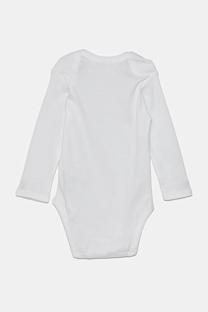 Pamučni bodi za bebe United Colors of Benetton 3-pack 3GI70B089.W.Reprop.PPYA roza SS25