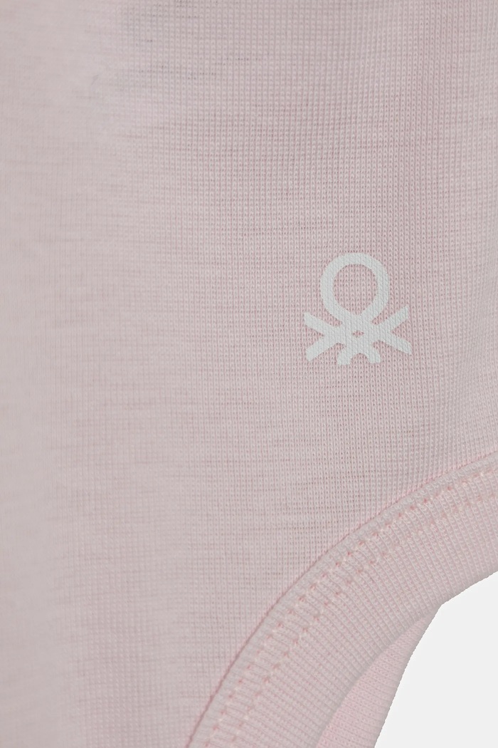 Pamučni bodi za bebe United Colors of Benetton 3-pack 3GI70B089.W.Reprop.PPYA