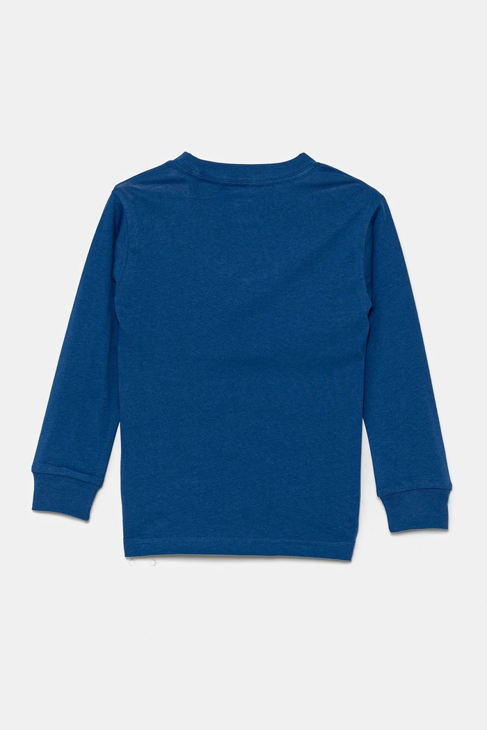 Vans Longsleeve bawełniany dziecięcy Free Shipping VN000MMF7WM1 niebieski SS25