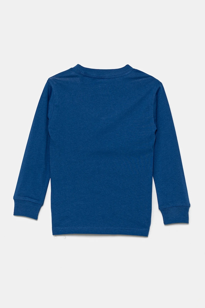 Vans Longsleeve bawełniany dziecięcy Free Shipping VN000MMF7WM1 niebieski SS25