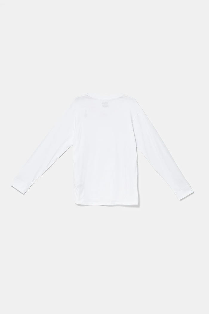 Παιδικό βαμβακερό μακρυμάνικο Vans Night Watchers VN000MK9WHT1 λευκό SS25