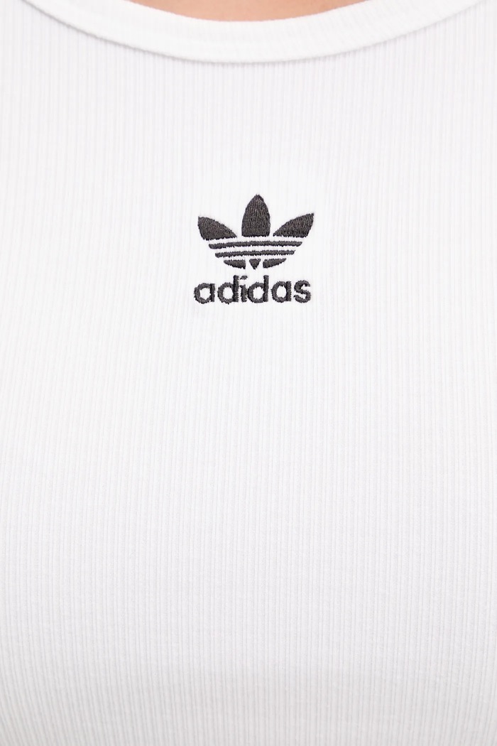 Tričko s dlhým rukávom adidas Originals Essential JC9011 biela