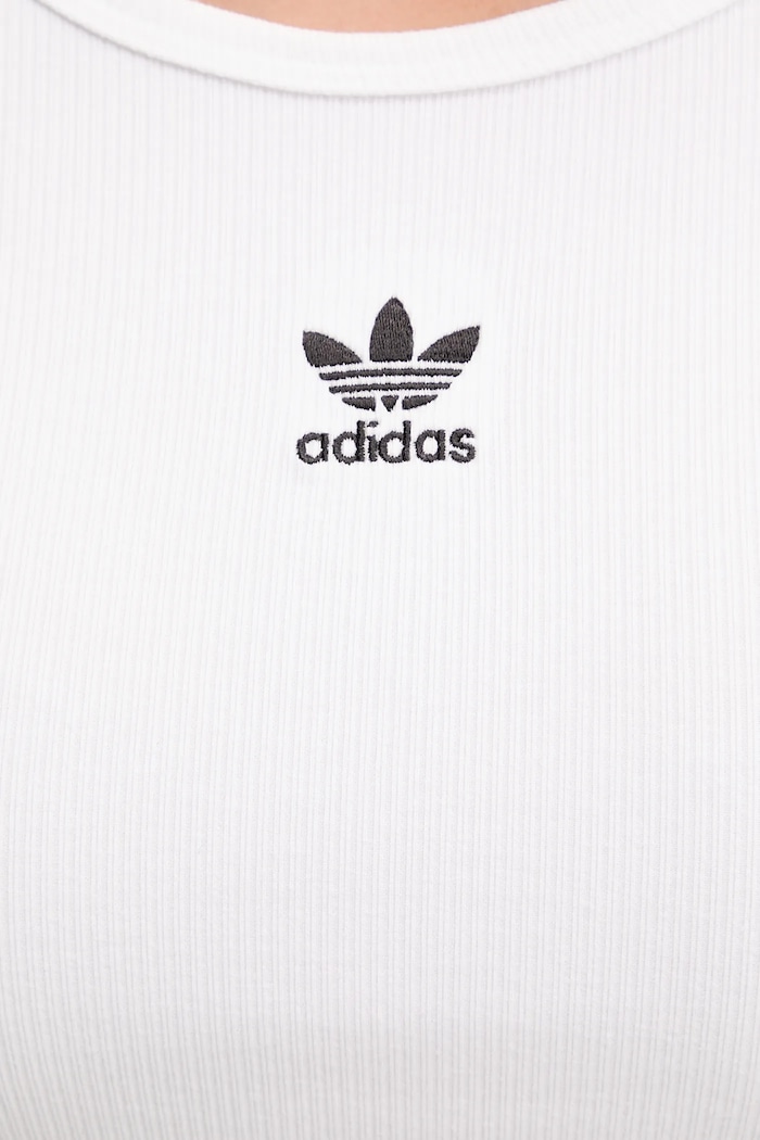 Tričko s dlhým rukávom adidas Originals Essential JC9011 biela