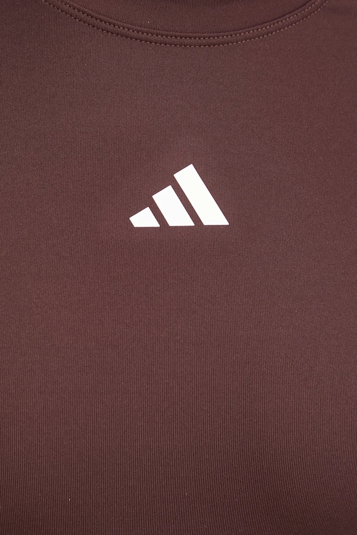 Mânecă lungă de antrenament Hyperglam adidas Performance maro IX3247