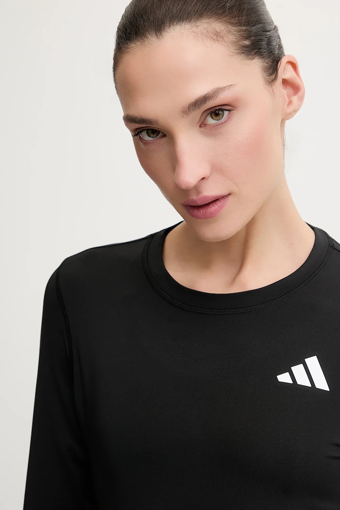 adidas Performance edzős hosszú ujjú Train Essentials fekete JD6521