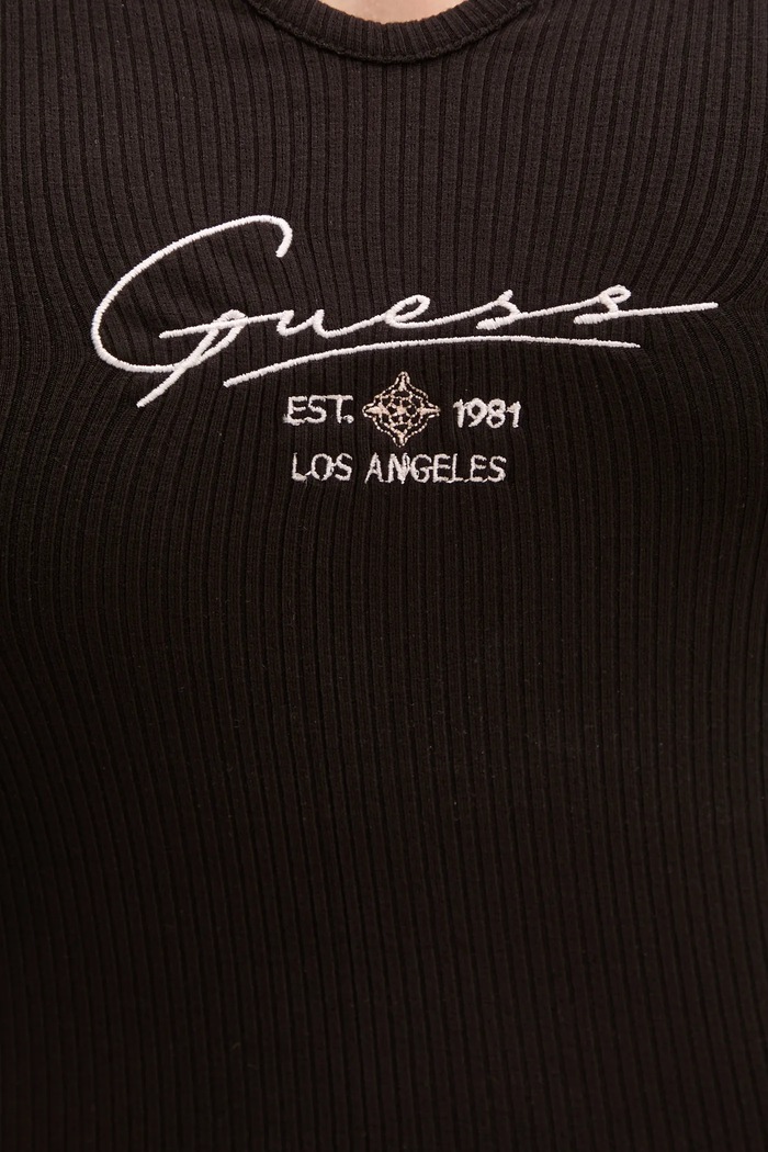 Блуза с дълги ръкави Guess SUZANNE V5RP01.KBCO2 черен