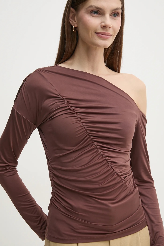 Sisley Bluza maro 33TXL400X
