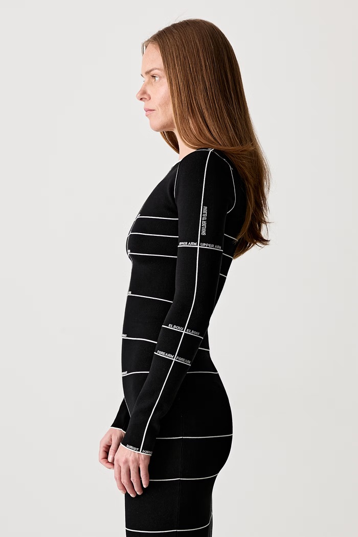 Vetements sweter z wiskozą damski WA66KN110X czarny SS25
