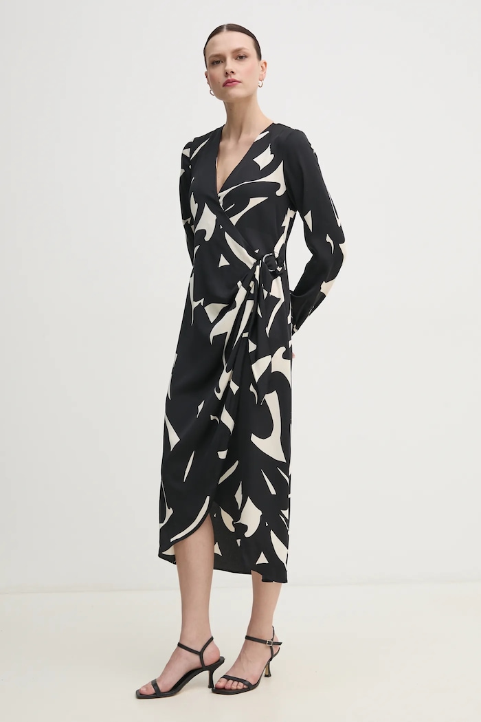 Haljina Dkny crna DD4JSD34