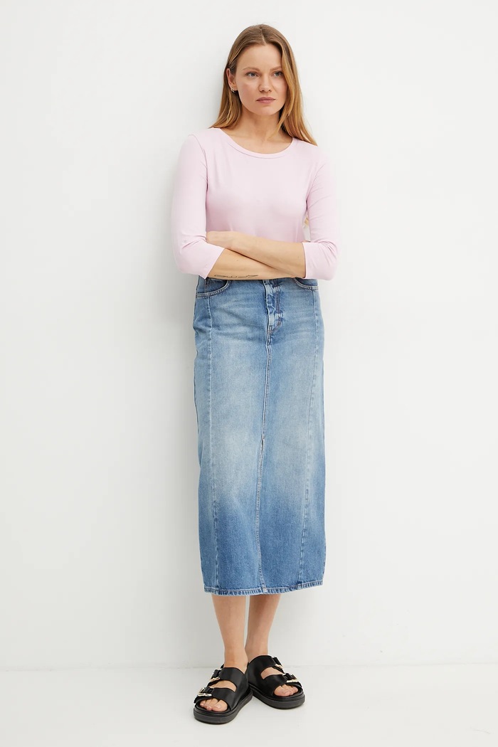 Weekend Max Mara camicia a maniche lunghe 2515971021600 rosa SS25